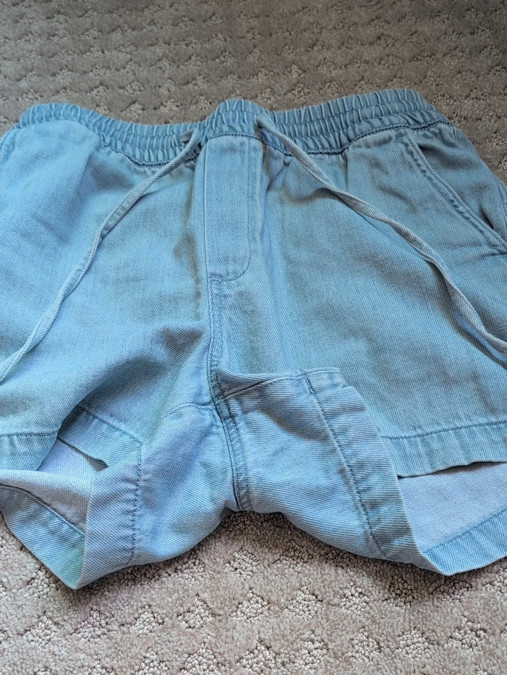 Gap Denim Drawstring Pull On Shorts